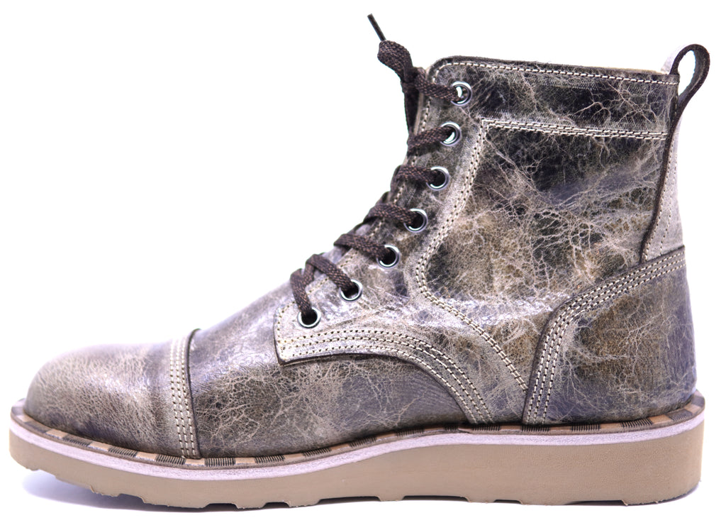 Genuine Vintage Leather Cap Toe Boots 10-US Men's image 1