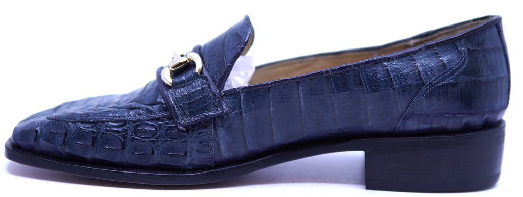 Genuine Alligator Loafer Dress Shoe image 1