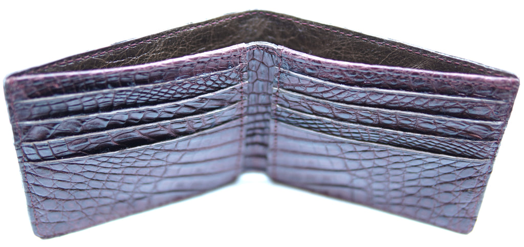 Genuine Alligator Bi-Fold Wallet image 2