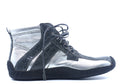 Silver Croc and Leather Sneaker US 11 image 0