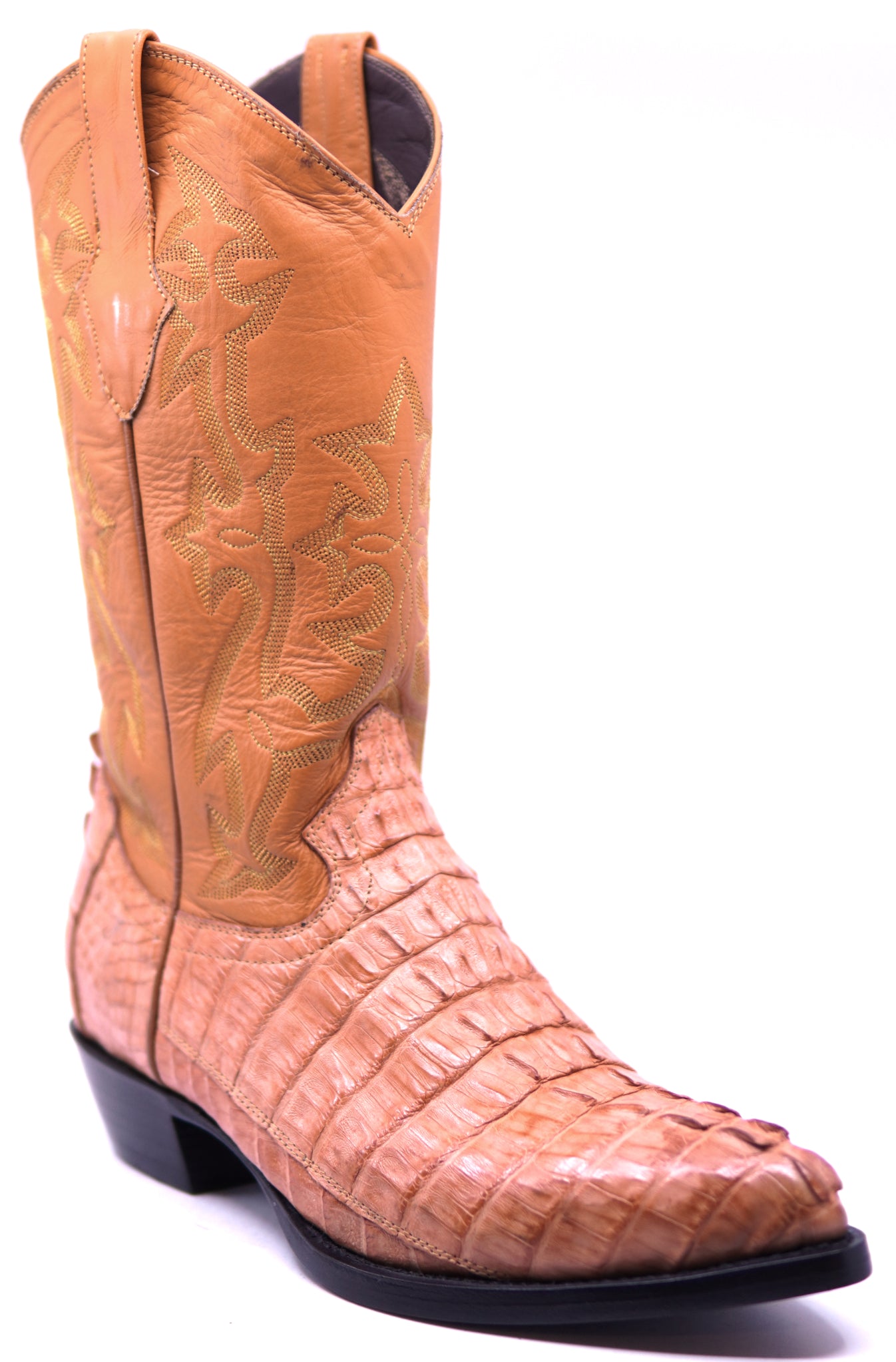 Genuine Caiman Tail Cowboy Boots image 2