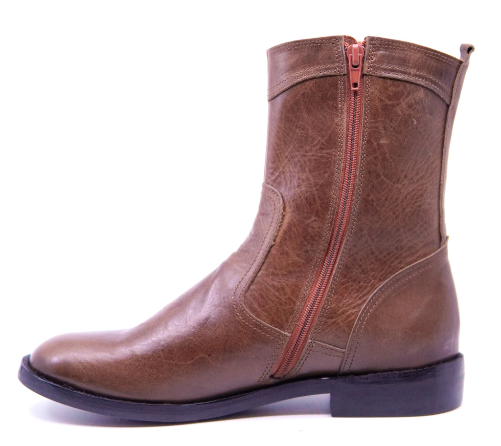 Leather Zipper Boot image 3