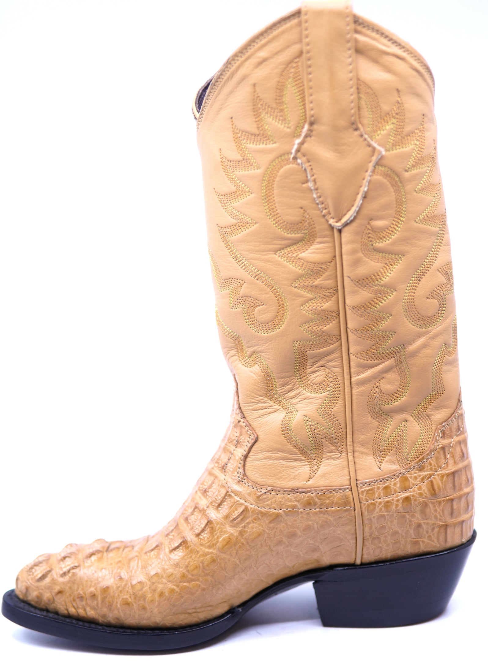 Hornback Caiman Cowboy Boots 4EE-US Men's image 1