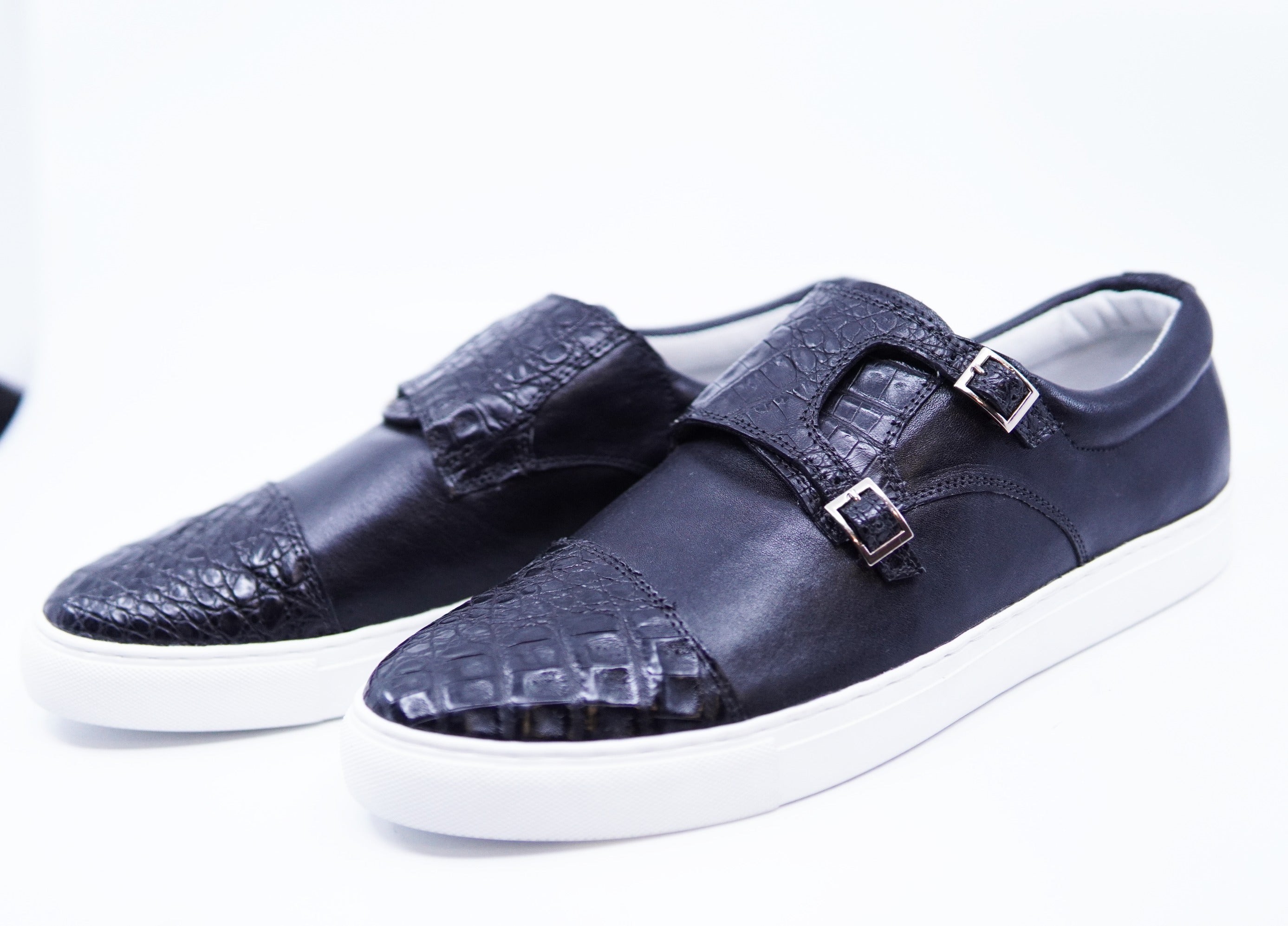 Caiman Double Monk Strap Sneaker US 11 image 2