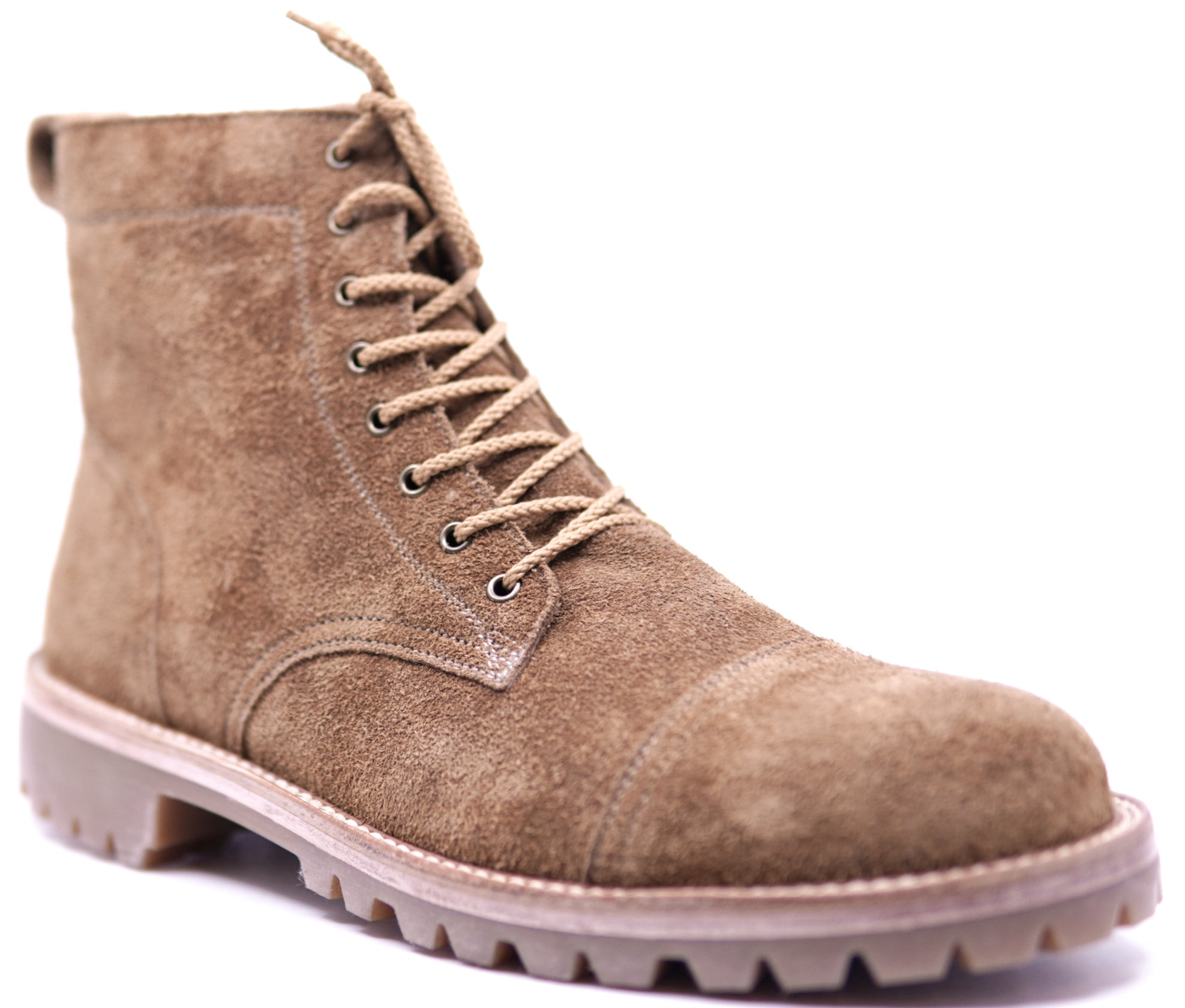 Genuine Suede Cap Toe Boots 9.5-US Men's image 2