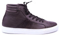 Crocodile & Leather High Top Sneaker image 0