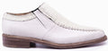 Genuine Beige Lizard & Crocodile Loafer Dress Shoe image 0