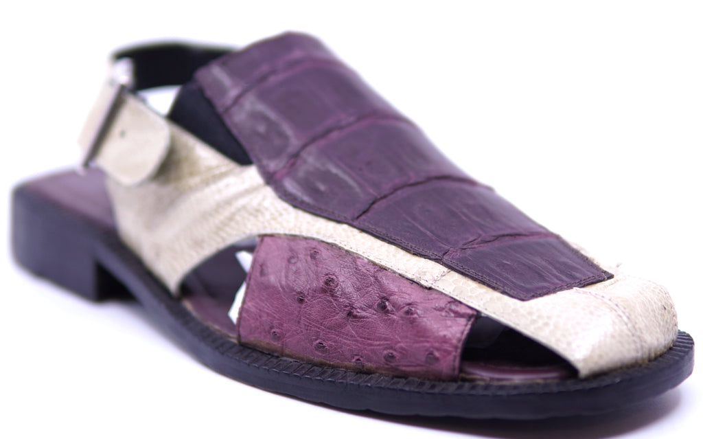 Genuine Alligator & Ostrich Sandals image 2