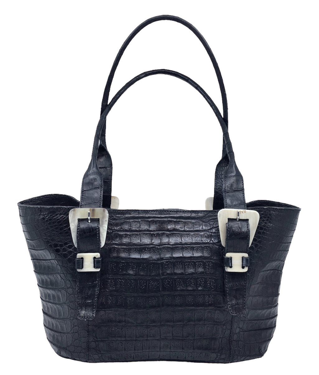 Crocodile Shoulder Purse  image 0