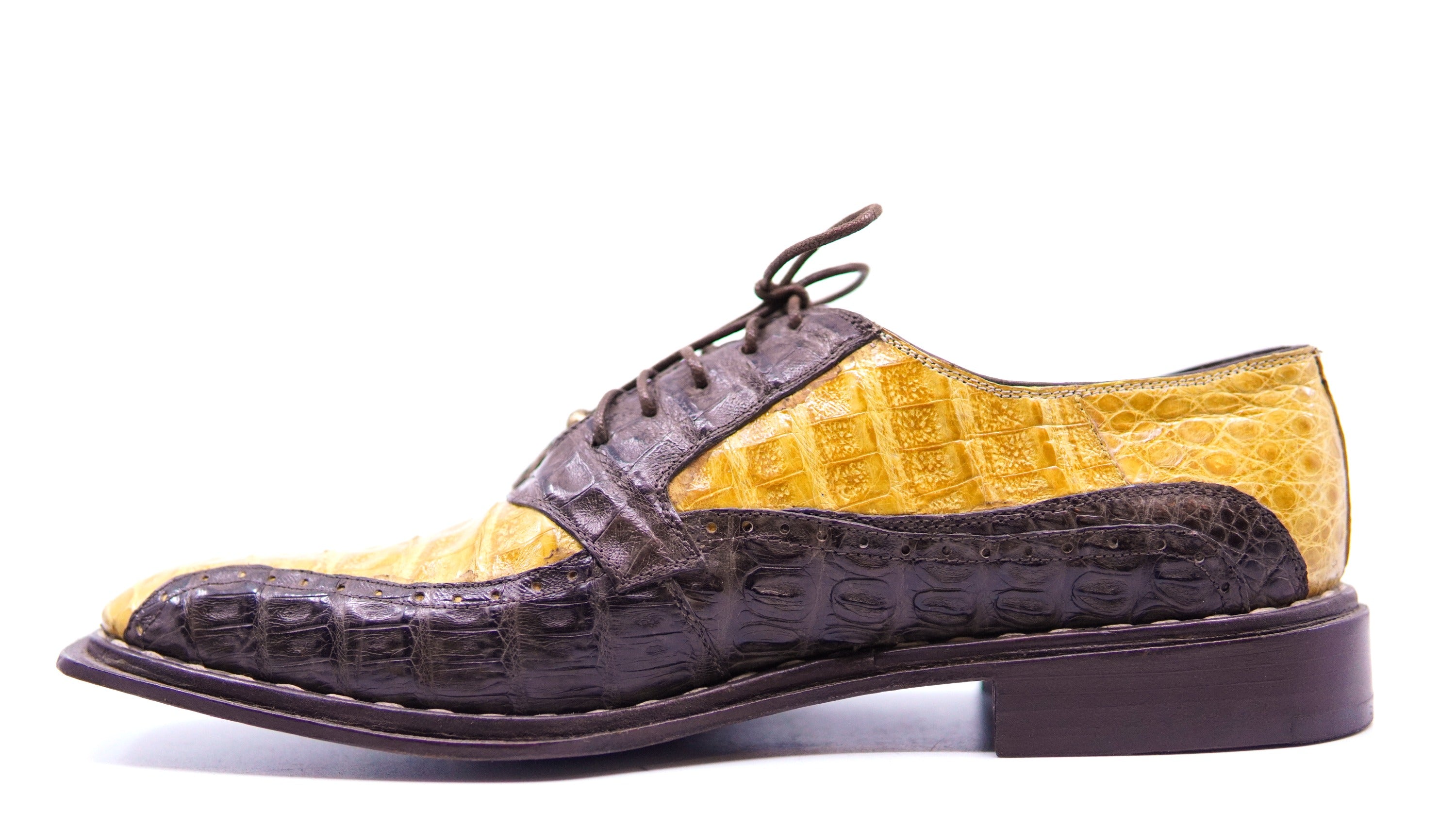 Full Crocodile Belly Dress Shoes US 10.5 image 2