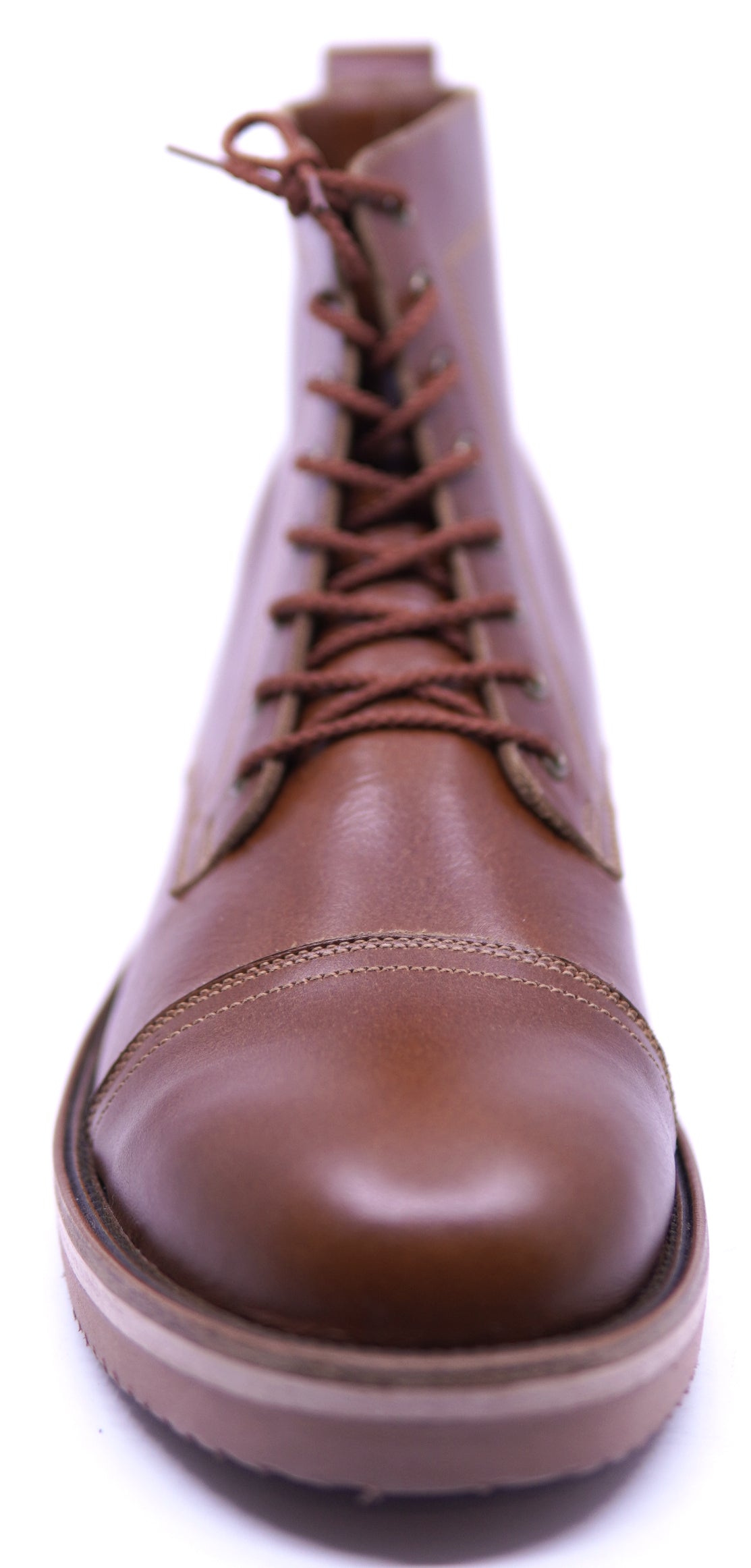 Genuine Leather Cap Toe Boots 10-US Men's image 3