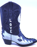 Crocodile Tail Woman Cowboy Boots image 0