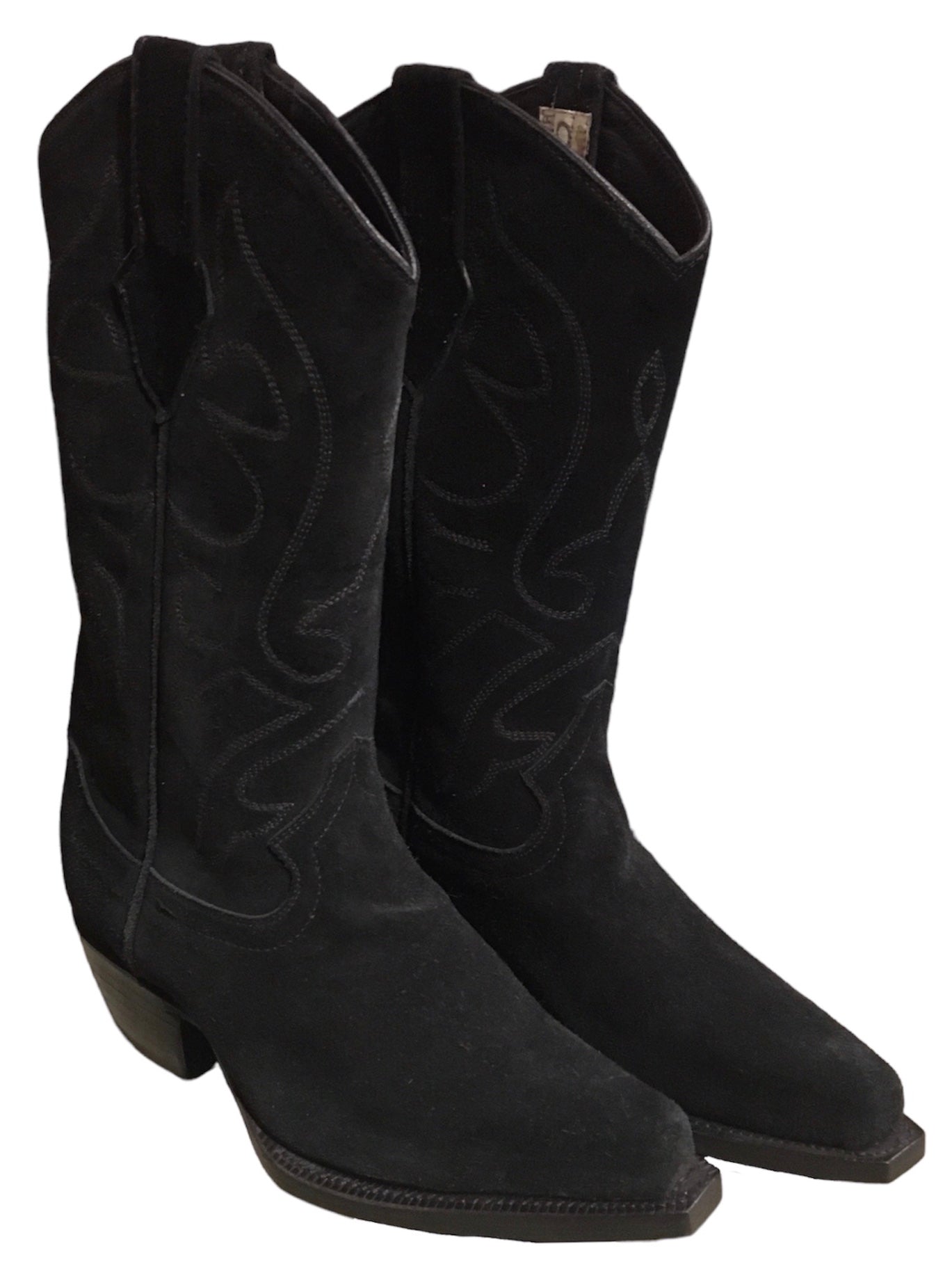 Suede Cowboy Boots image 2