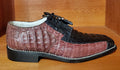 Full Crocodile Burgundy & Black US 11 image 0