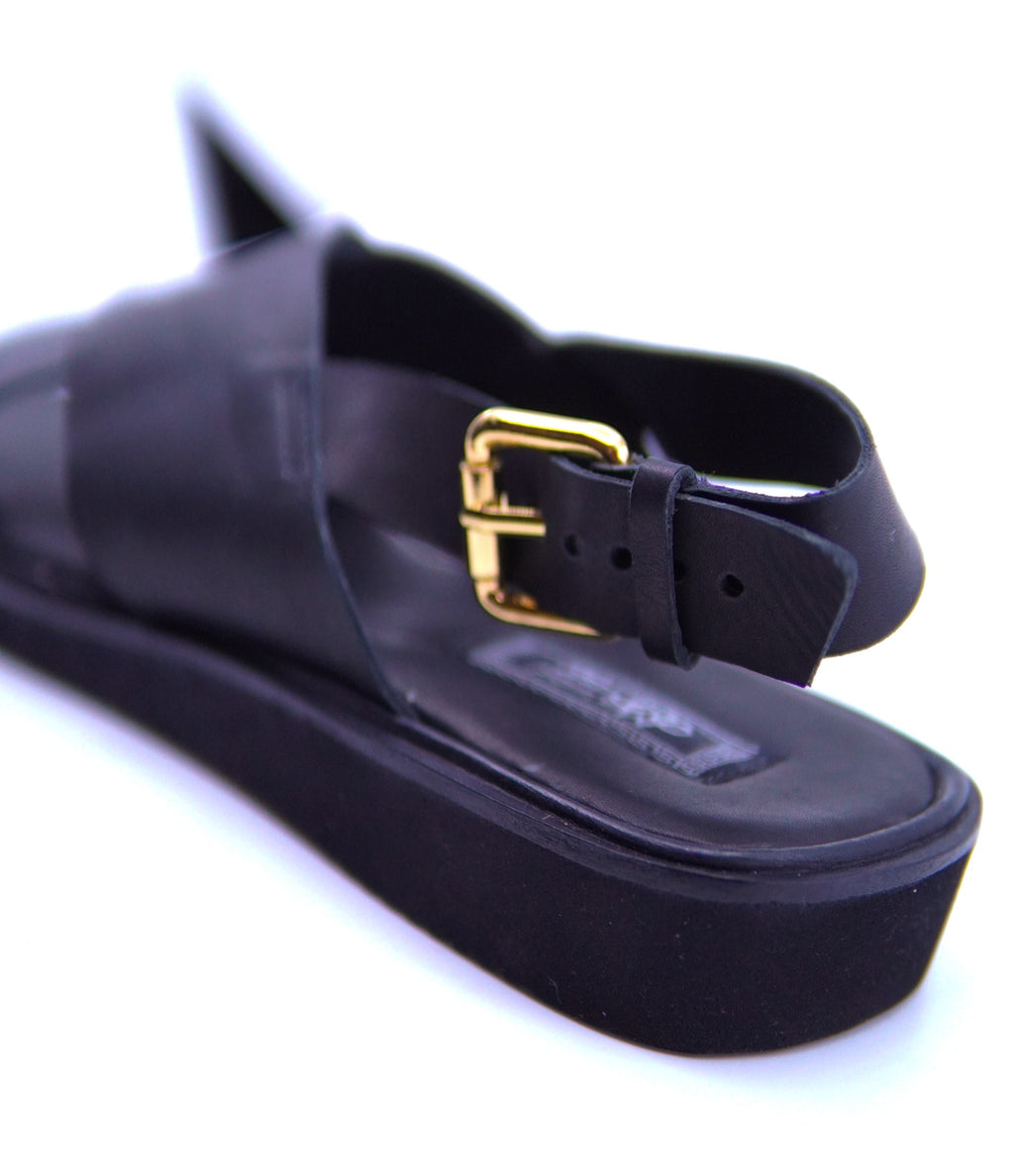 Genuine Leather Strap Sandals image 2