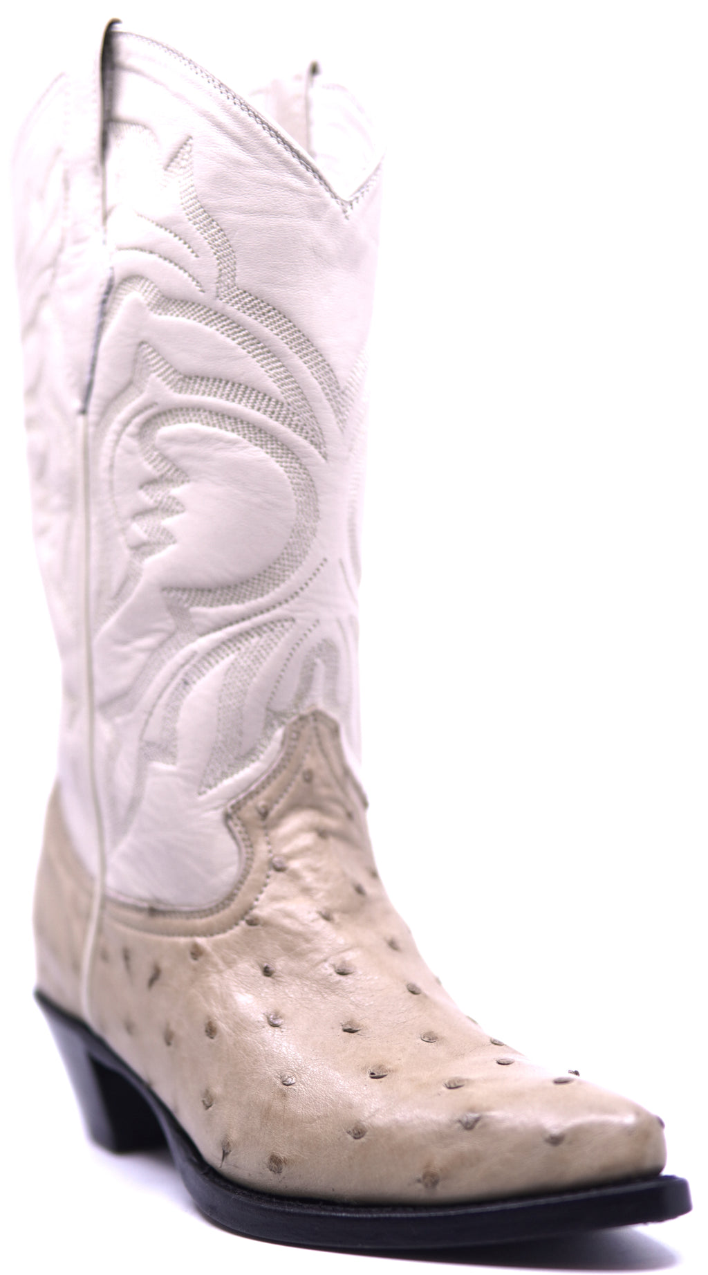 Genuine Oryx Ostrich Cowboy Boots 6.5- US Women's 6.5 image 2