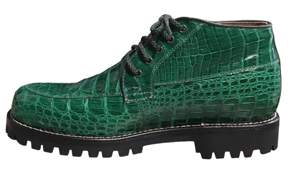 Full Caiman Belly Ankle Boot image 1