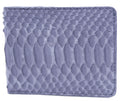 Genuine Gray Python Bi- Fold Wallet image 0