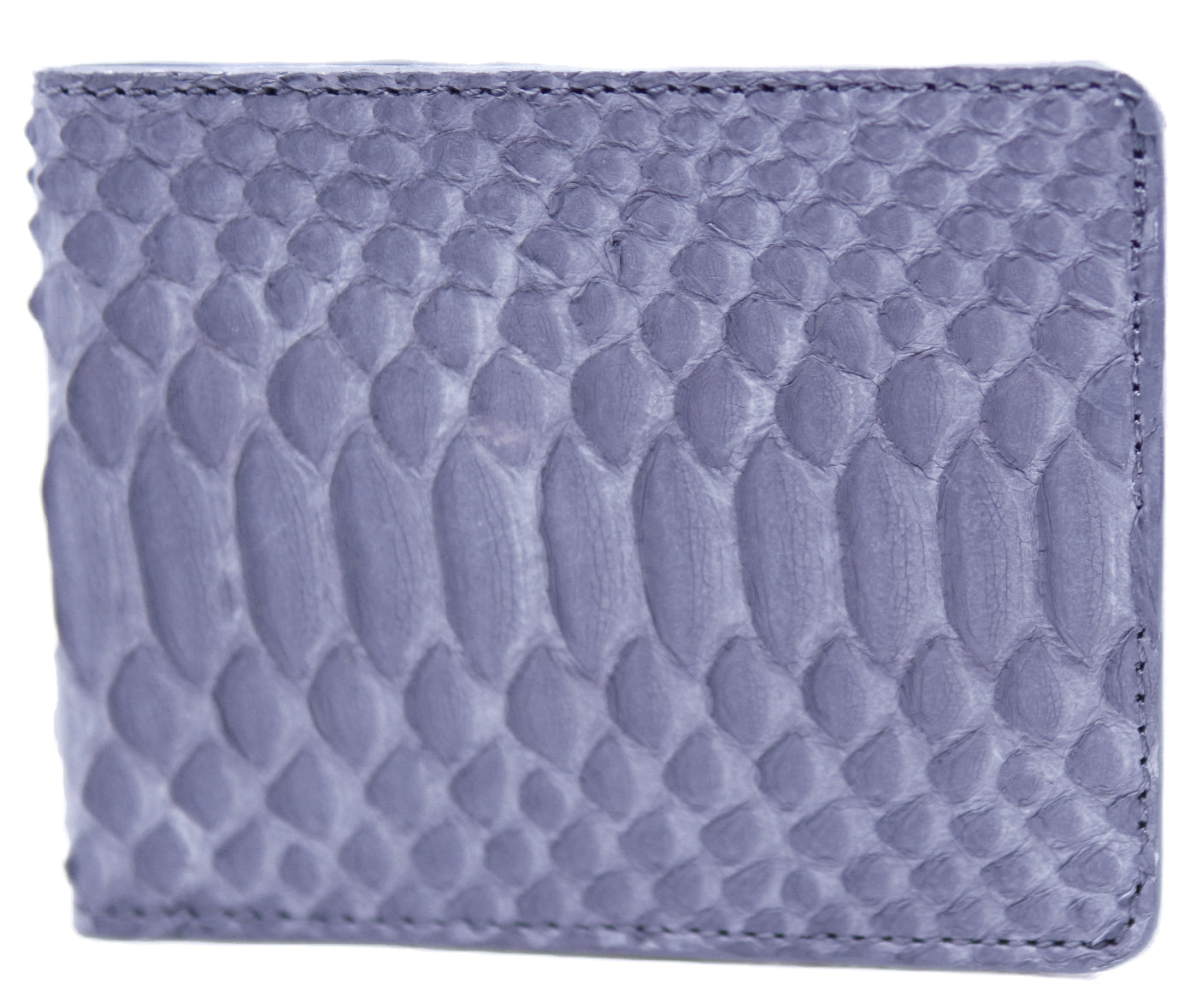 Genuine Gray Python Bi- Fold Wallet image 0