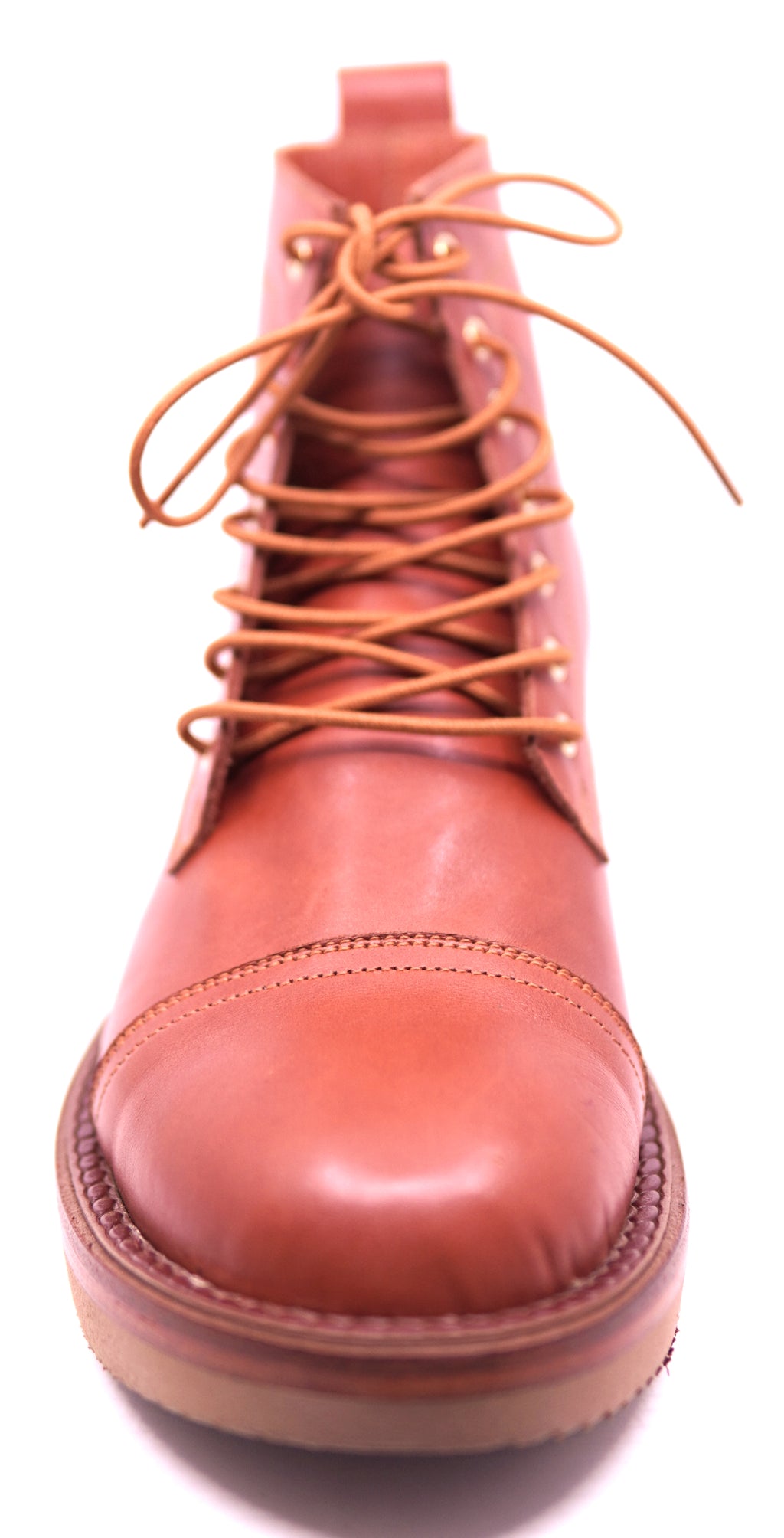 Genuine Leather Cap Toe Boots image 3