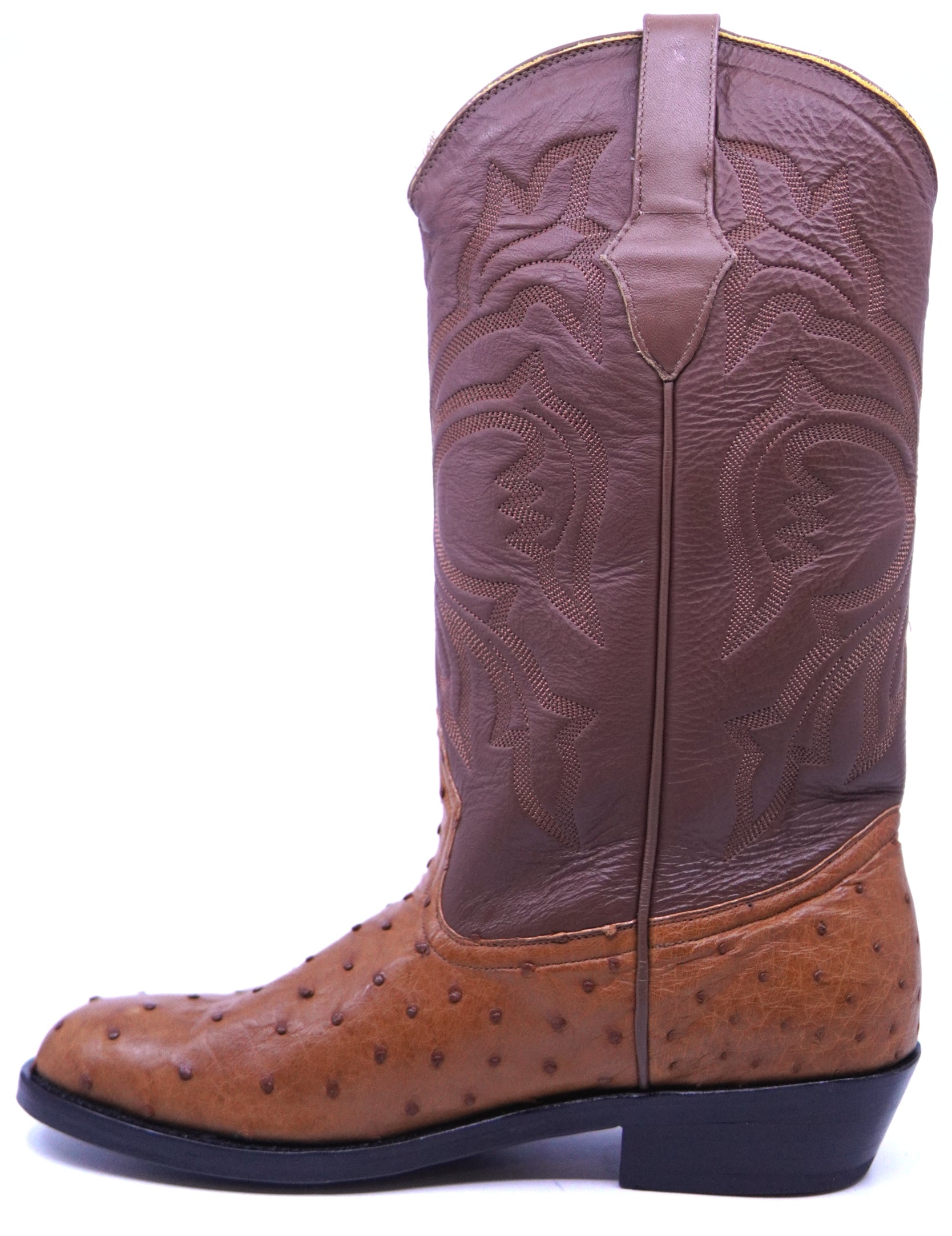 Ostrich Cowboy Boots image 1