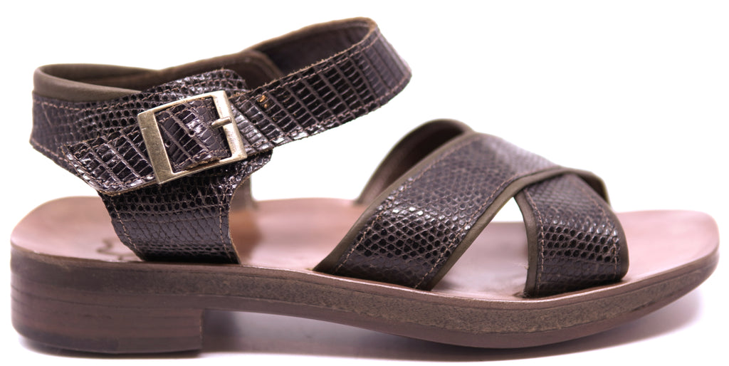 Genuine Unisex Lizard Strap Sandals image 0