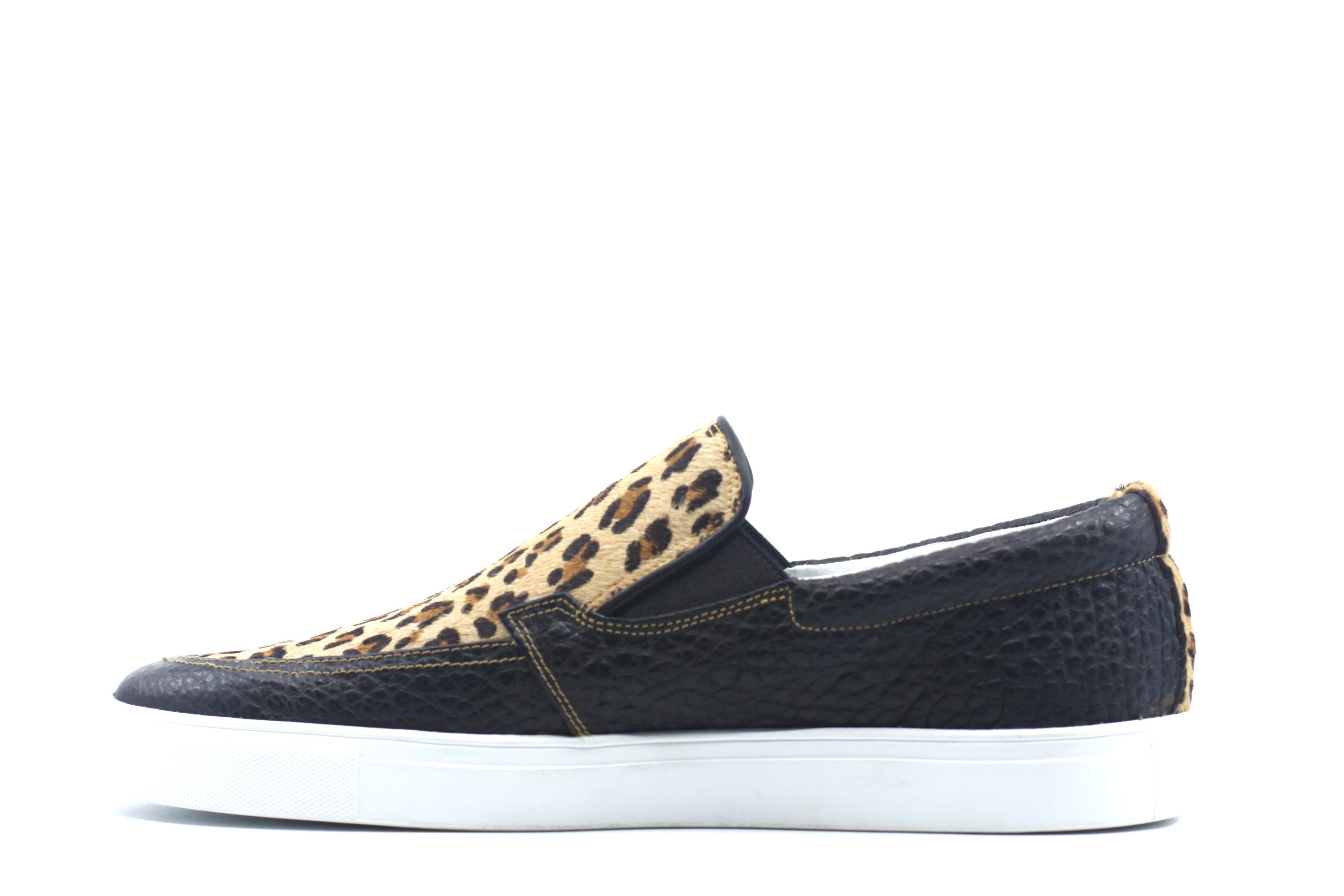 Leopard Print Slip On Sneaker US Men's 11 image 2