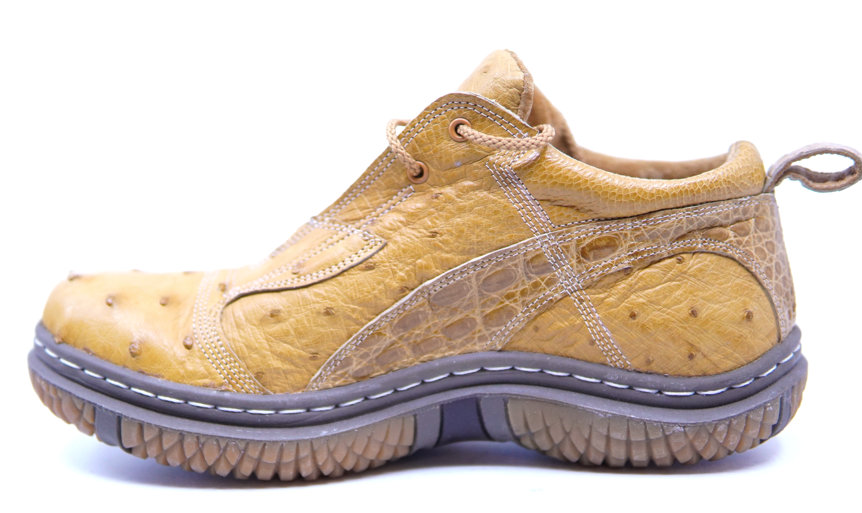 Buttercup Ostrich & Caiman Sneakers US 7 image 3