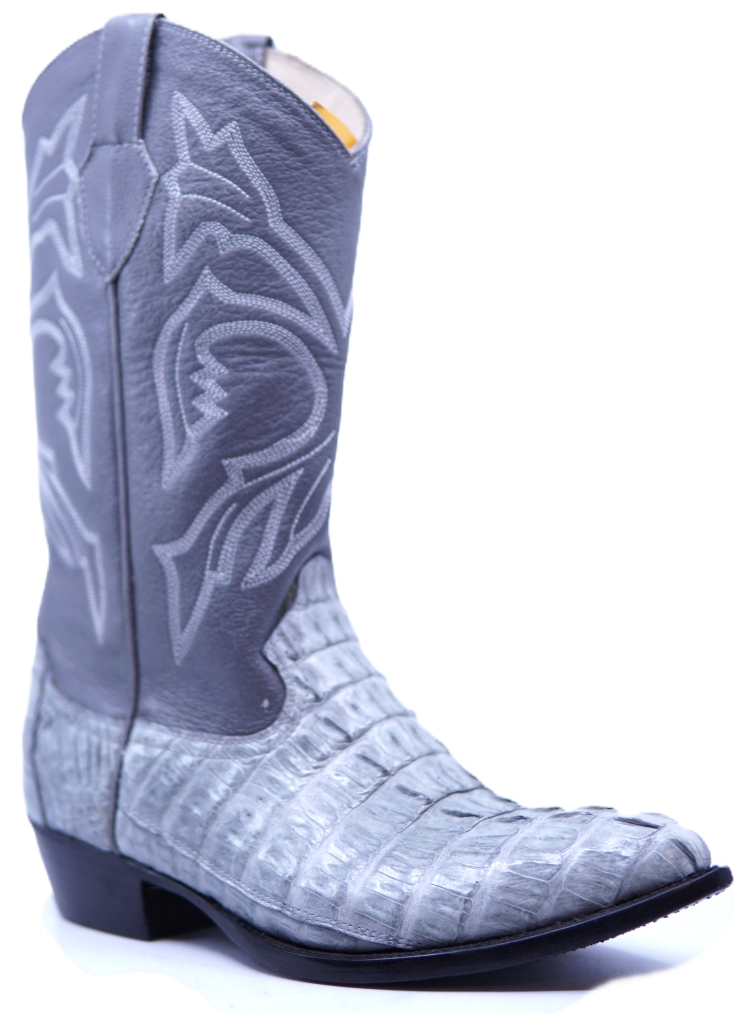Genuine Caiman Tail Cowboy Boots image 2