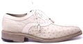 Beige Alligator & Ostrich Dress Shoe image 0