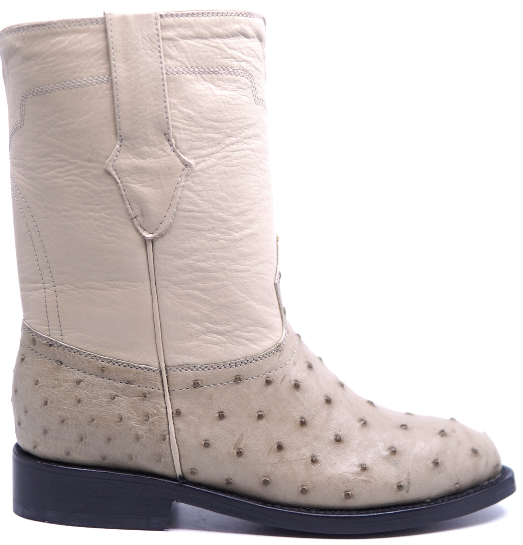 Genuine Ostrich Roper Boots 8.5- US Women's 8.5 image 0