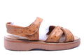 Cognac Ostrich Strap Sandals US 12 image 0