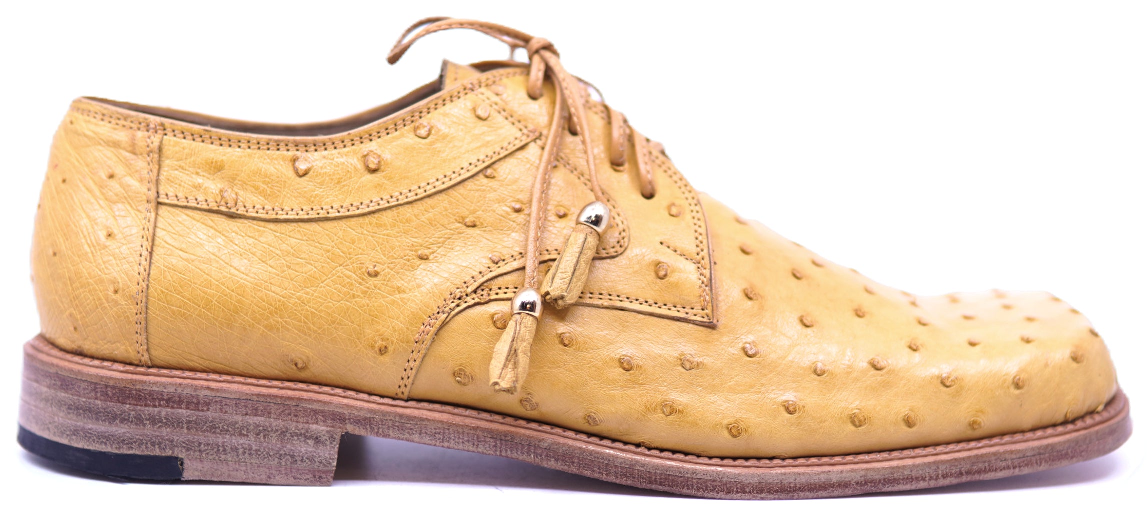Genuine Full Buttercup Ostrich Dress Shoe image 0
