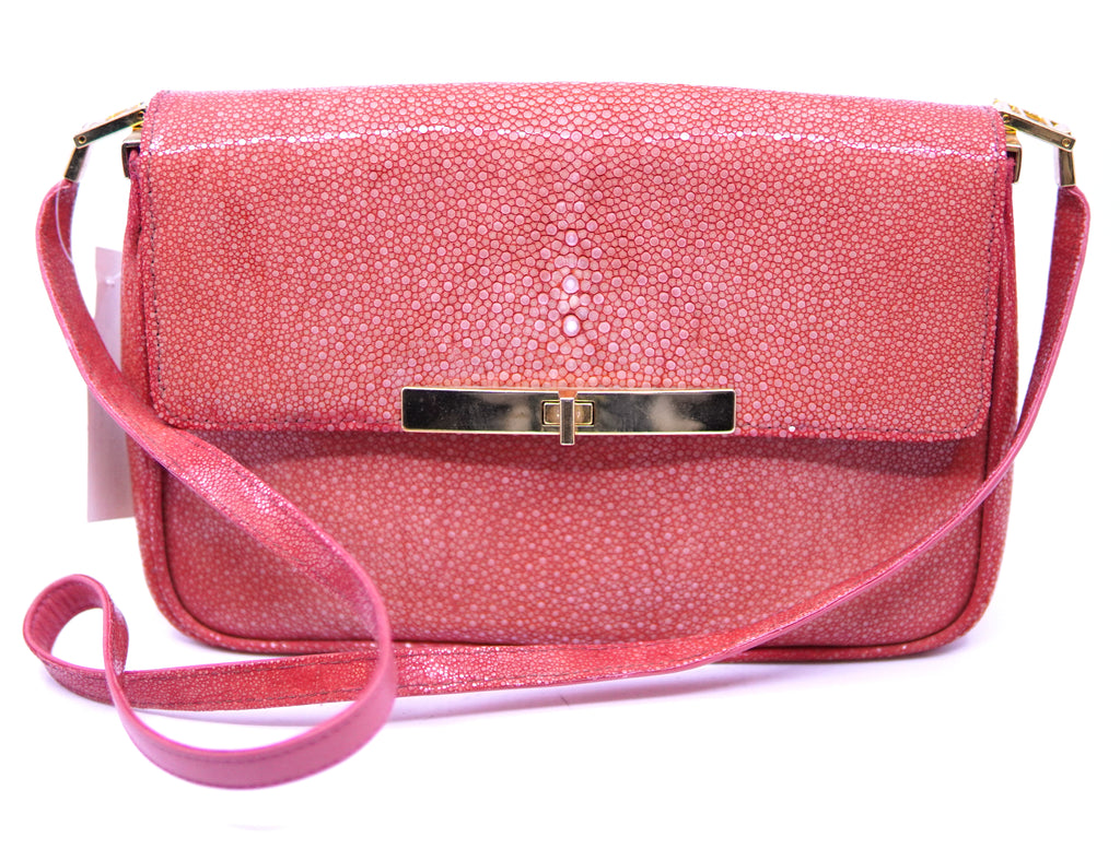 Sanded Stingray Crossbody Bag image 0
