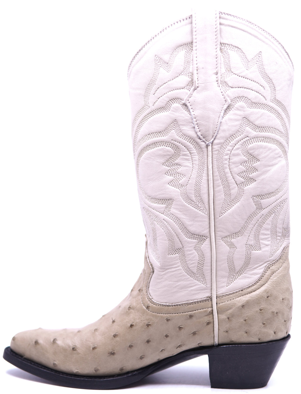 Genuine Oryx Ostrich Cowboy Boots 6.5- US Women's 6.5 image 1