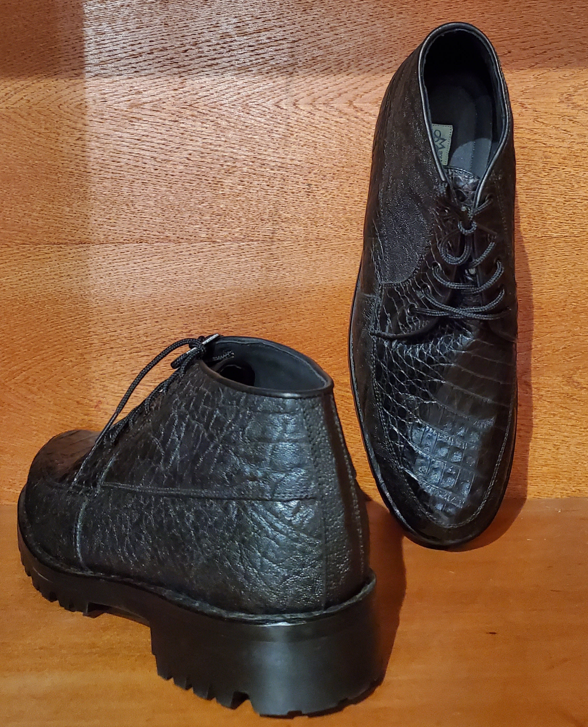 Caiman Belly & Leather Ankle Boot US Men's 11 image 2