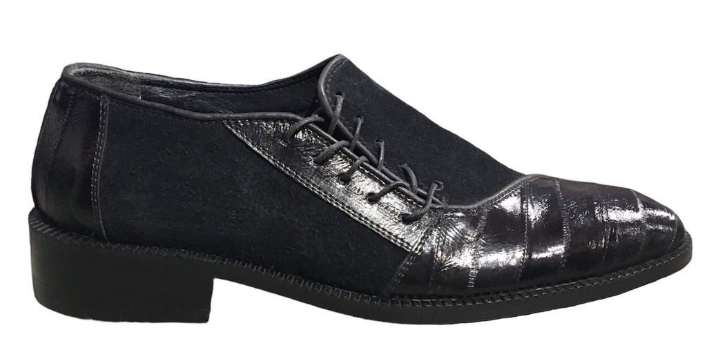 Eel and Suede Dress Shoe image 0