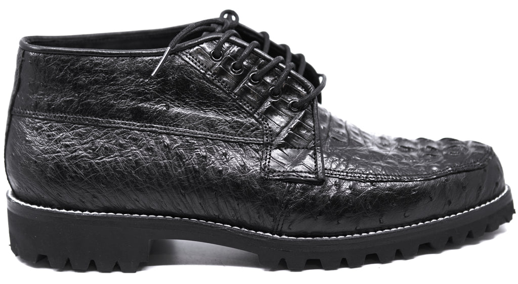 HB Caiman & Ostrich Ankle Boot 8D image 0