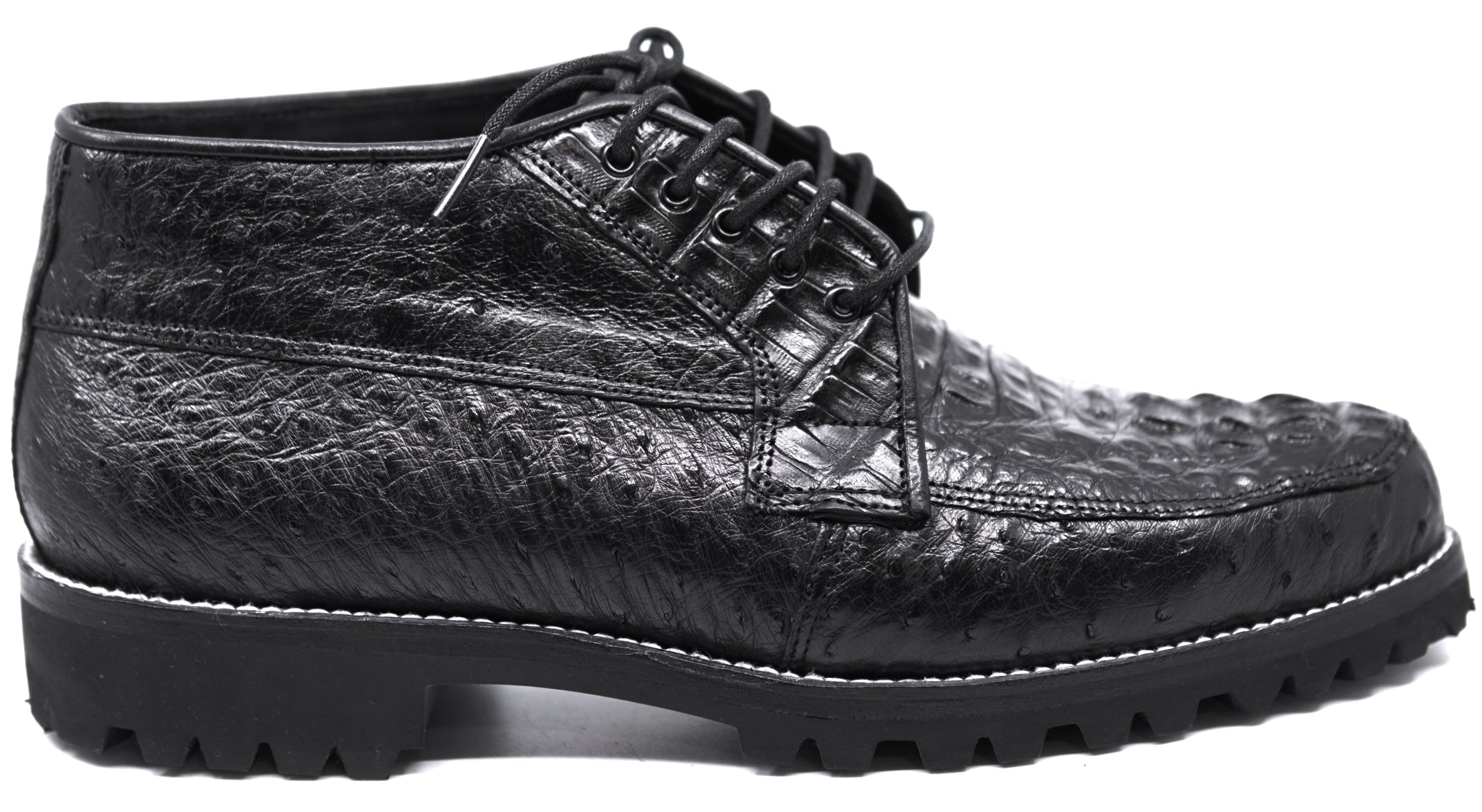 HB Caiman & Ostrich Ankle Boot 8D image 0