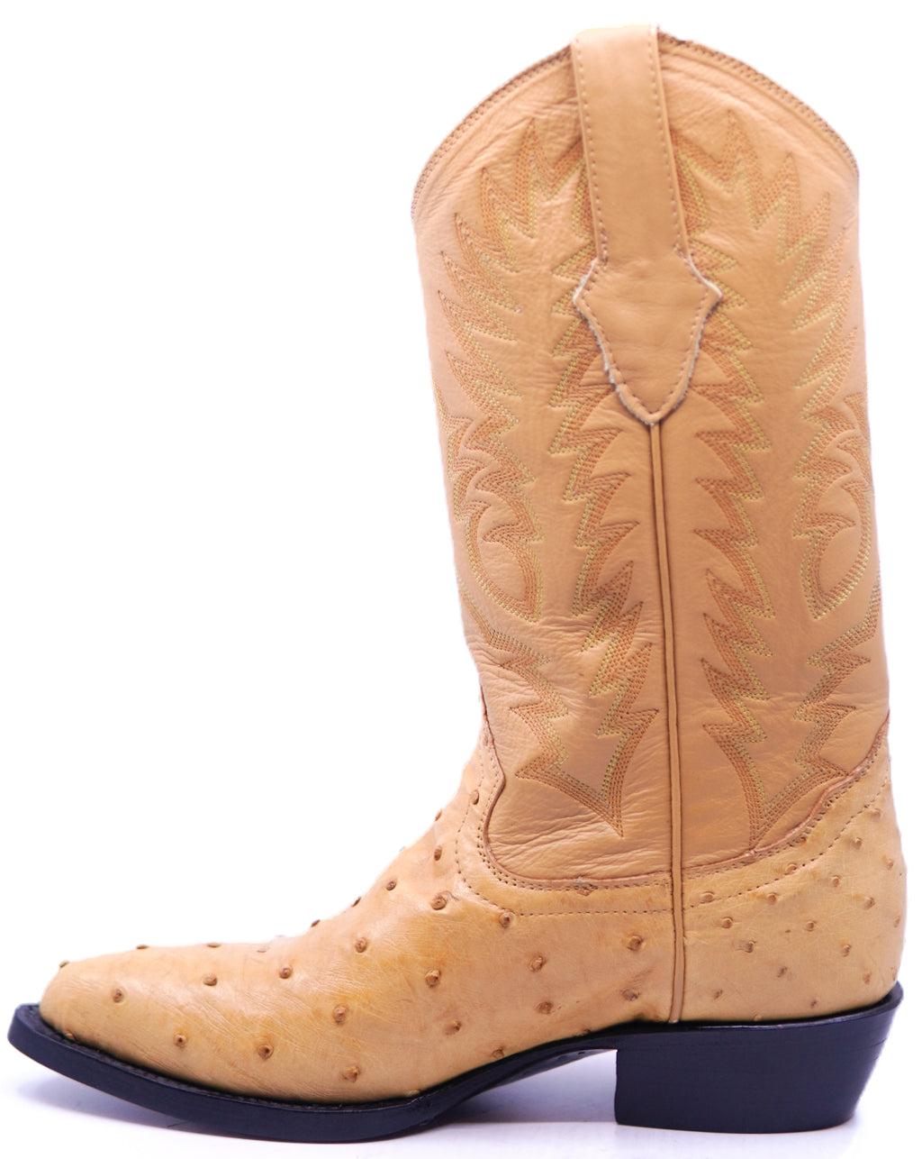Genuine ostrich Cowboy Boots image 1