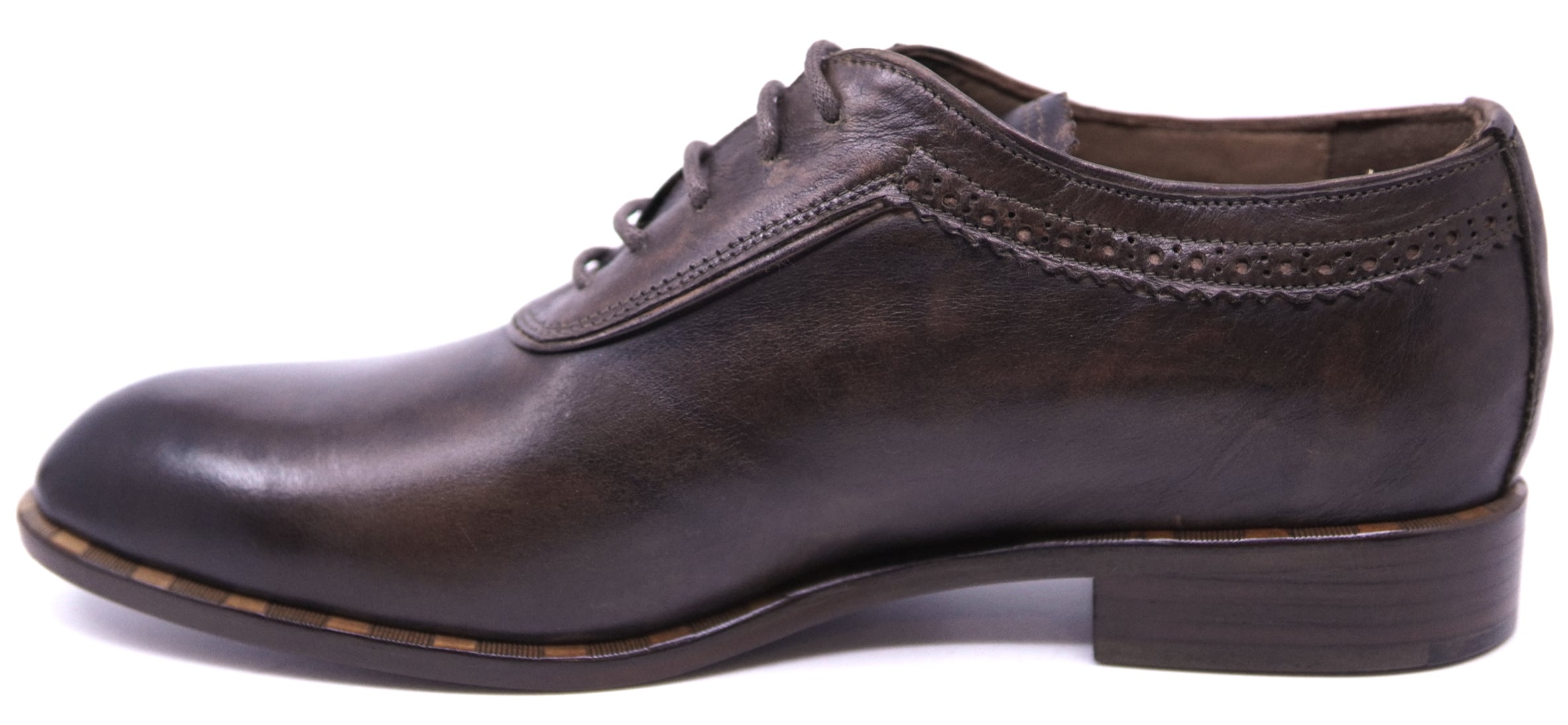 Brown Milano Leather Dress Shoe image 1