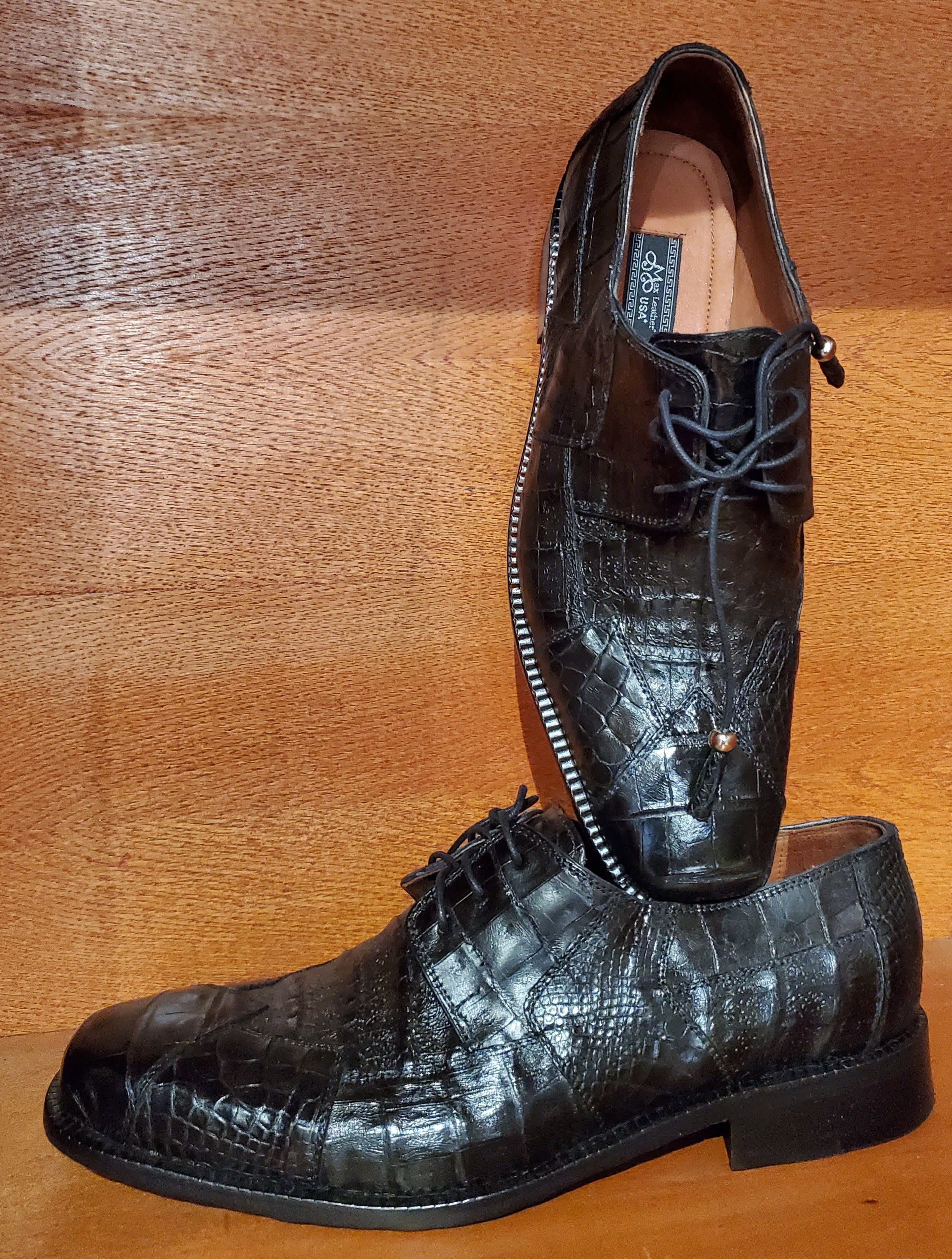 Genuine Crocodile 007 Dress Shoe US Men's 10.5 image 3