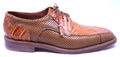 Crocodile Belly & Perforated Leather Dress Shoe image 0