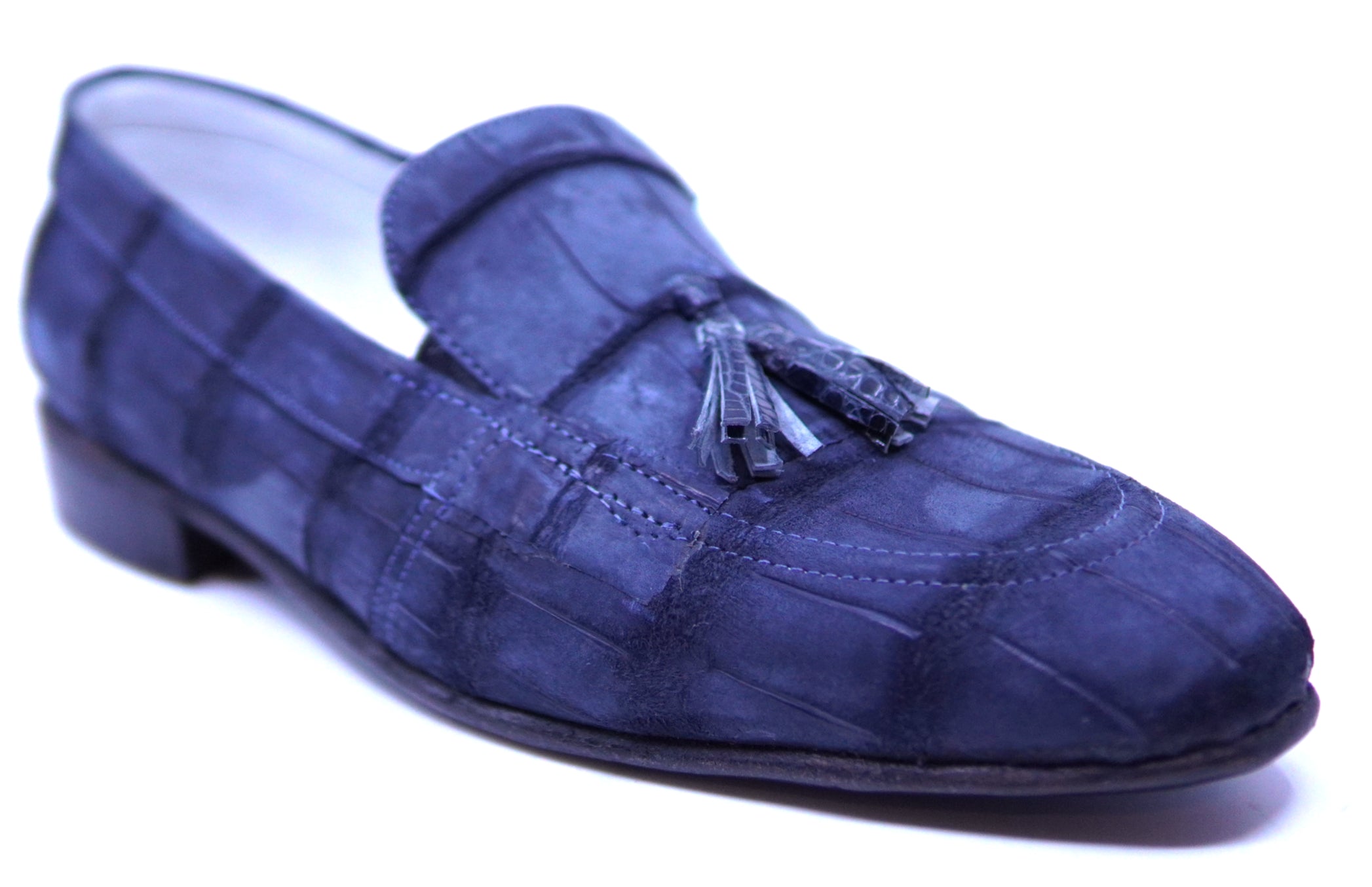 Suede Alligator Loafers US 13 image 1