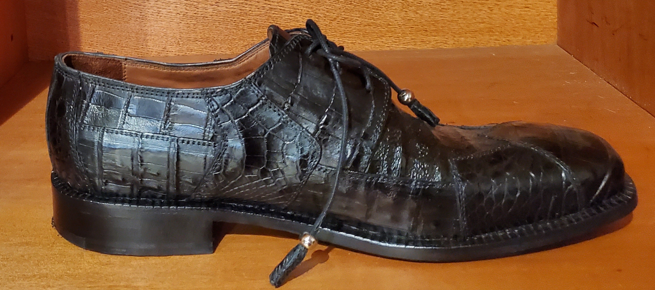 Genuine Crocodile 007 Dress Shoe US Men's 10.5 image 0