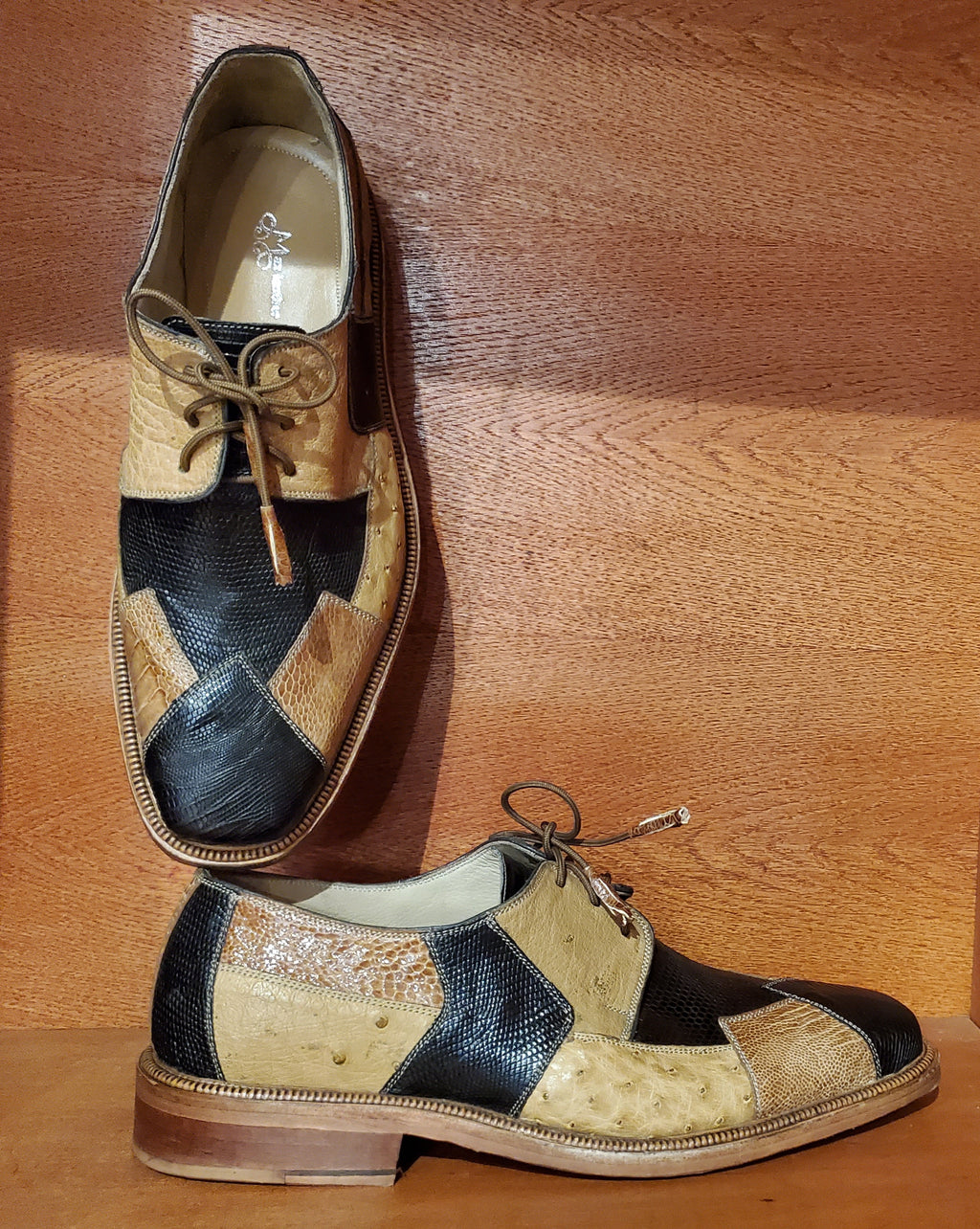 Lizard & Ostrich Dress Shoes US Men's 11 image 2