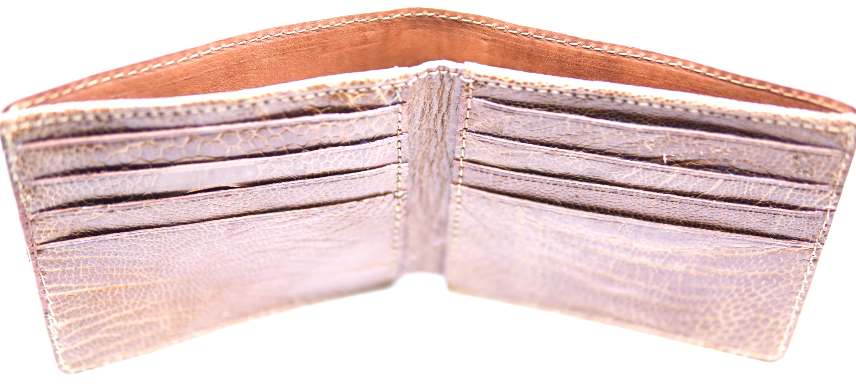 Genuine Ostrich Leg Bi-Fold Wallet image 2