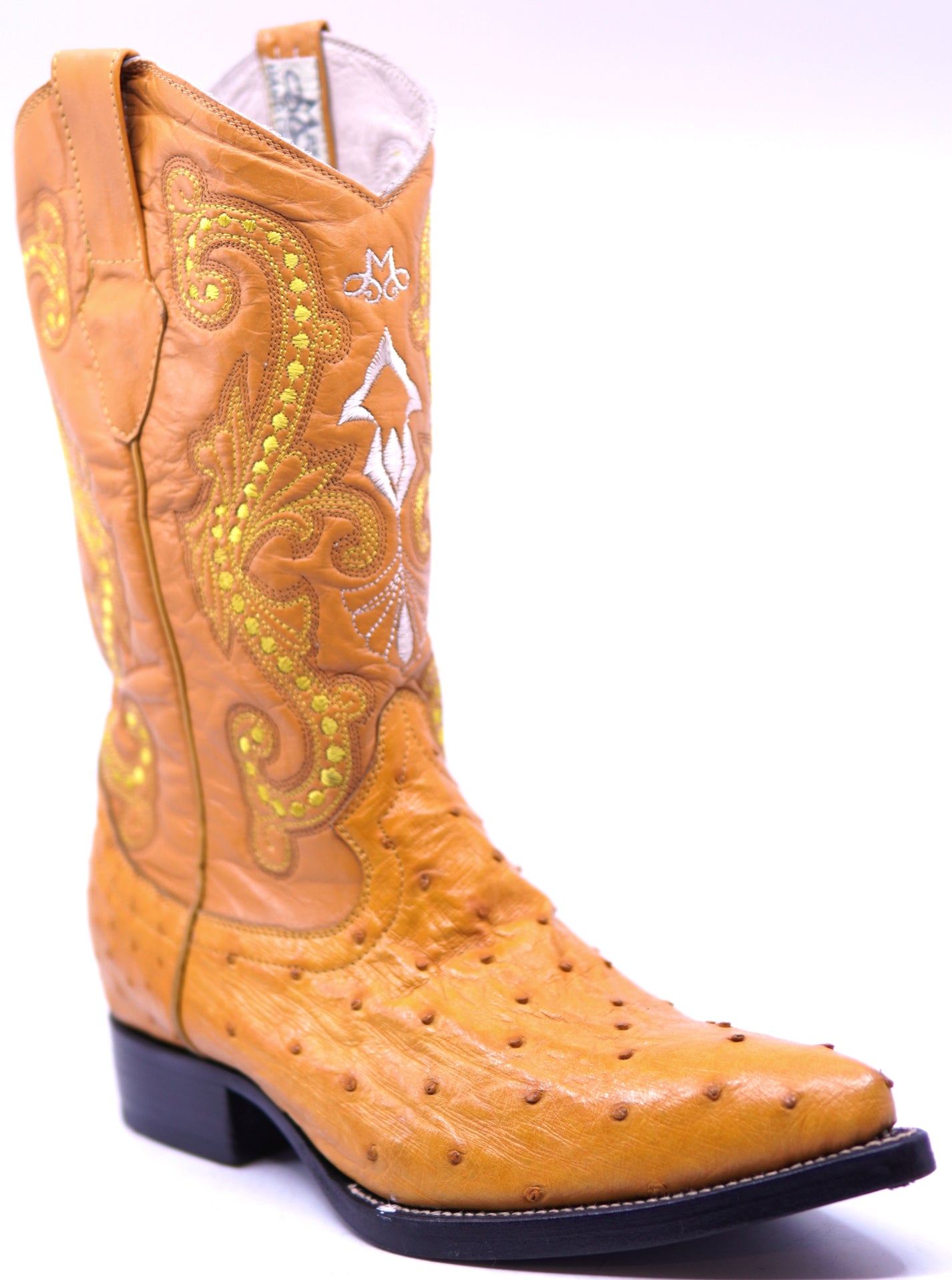 Genuine Ostrich Cowboy Boots image 2