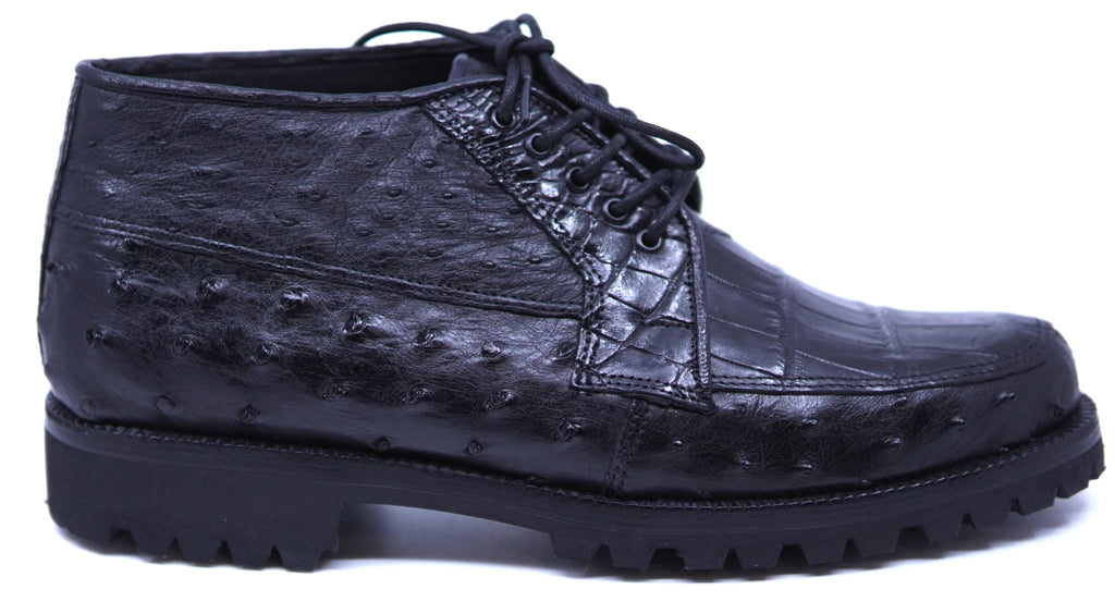 Alligator & Ostrich 8D Ankle Boots image 0