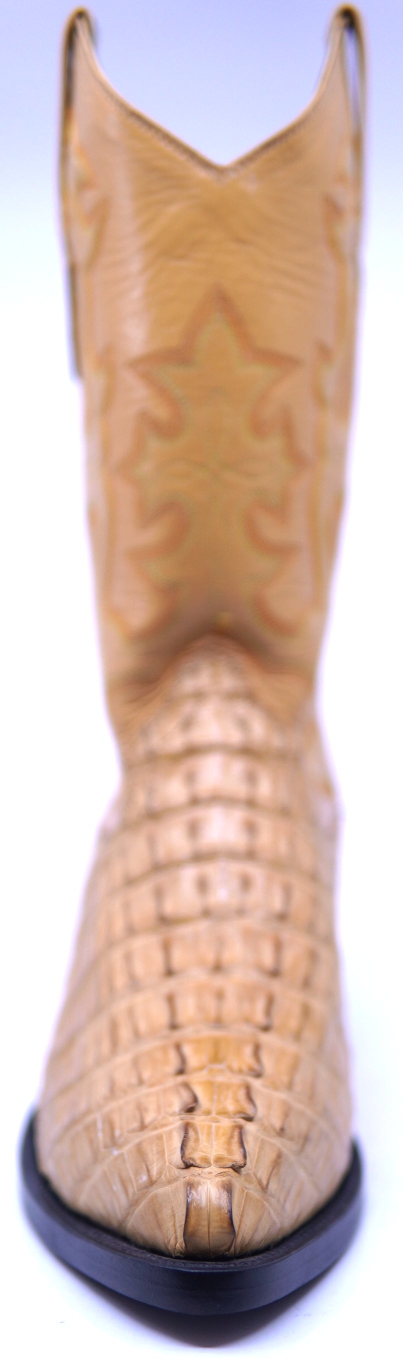 Genuine Caiman Tail Cowboy Boots image 3